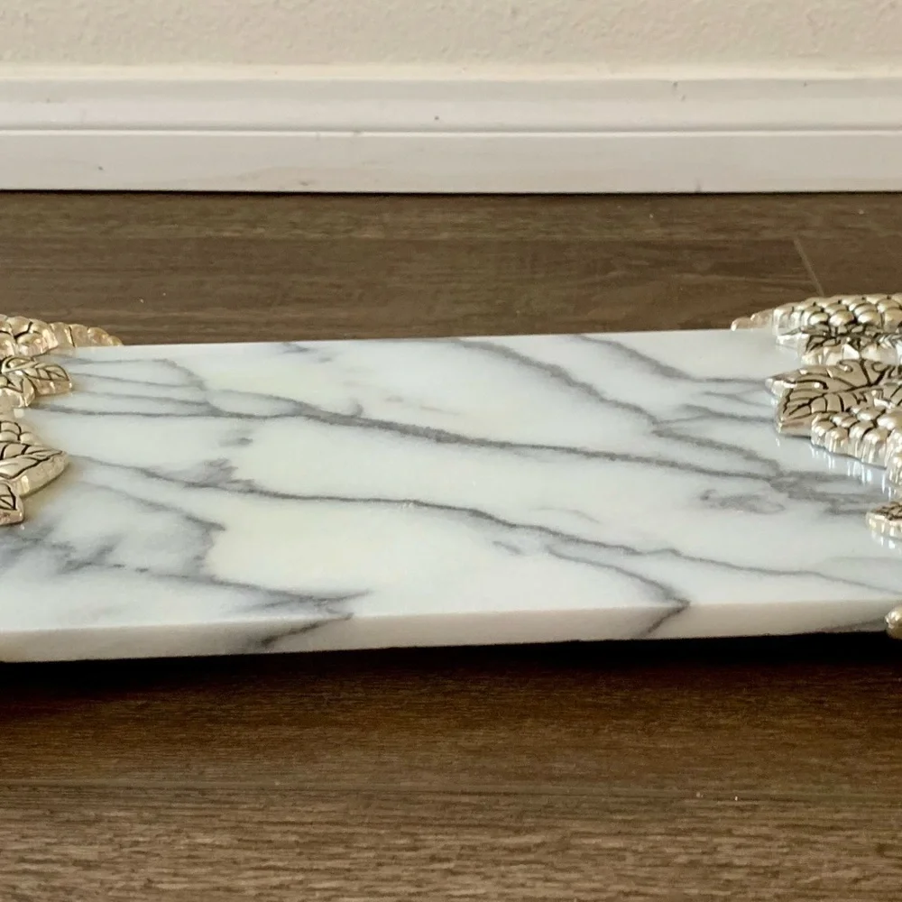Vintage Godinger Silver Art Tray  8/17”